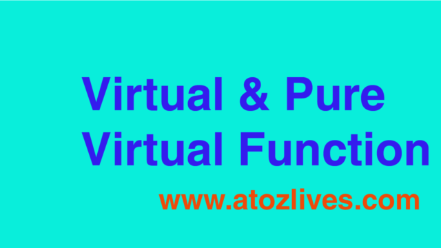 virtual function