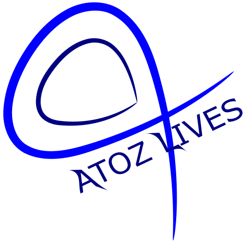 atozlives logo blue