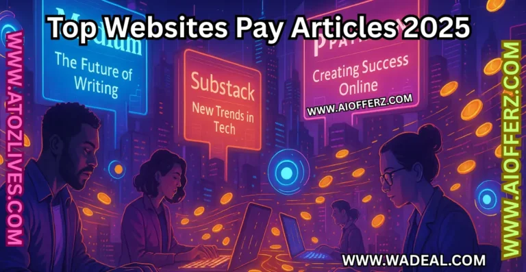 Top Websites Pay Articles 2025