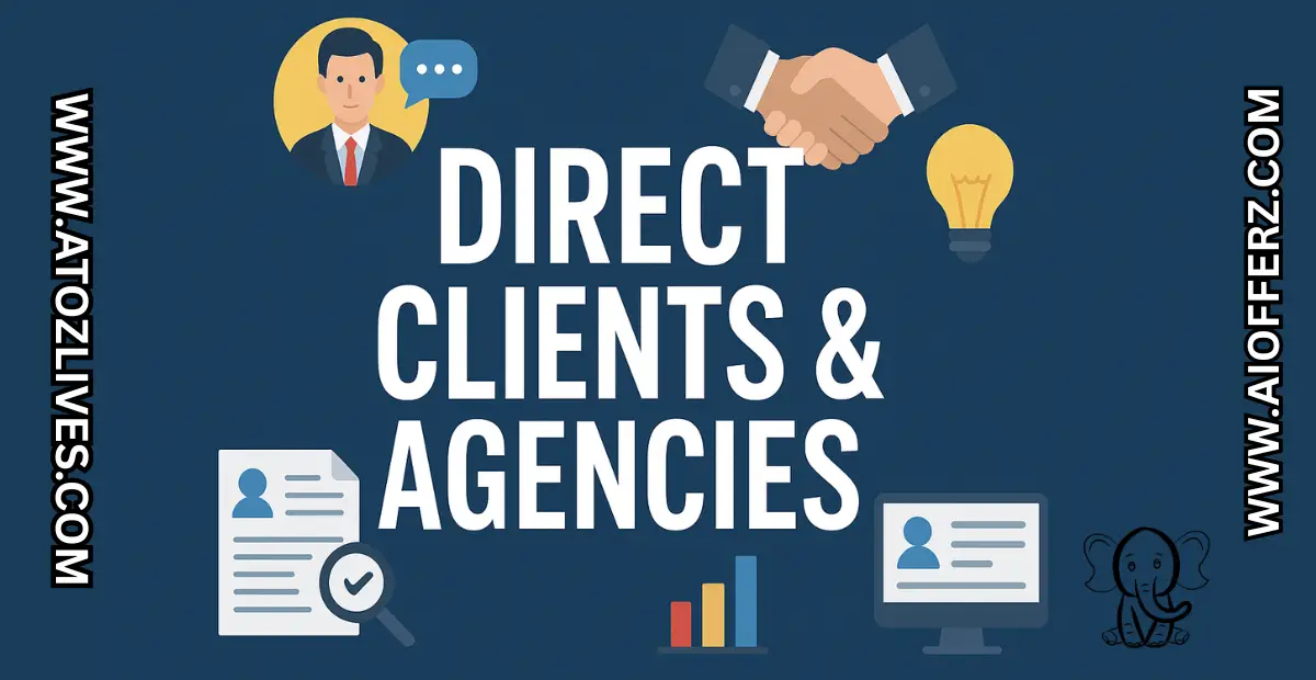 Direct Clients & Agencies