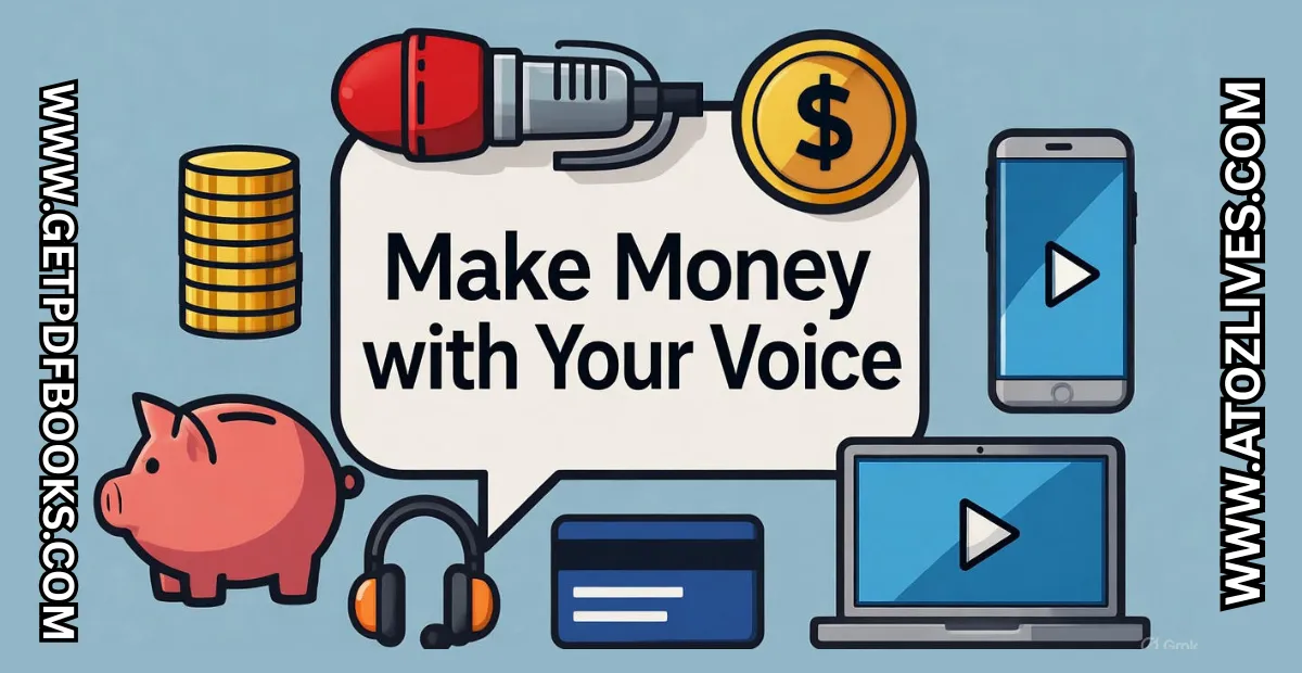 Read more about the article How to Make Money with Your Voice in 2025: 10 Simple Side Hustles for USA, UK and Australia