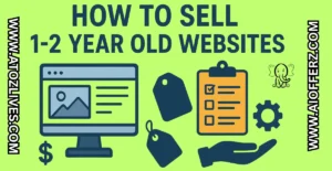 Read more about the article How to Sell 1-2 Year Old Websites in 2025: A Step-by-Step Guide to Maximizing Profit with Proven Strategies