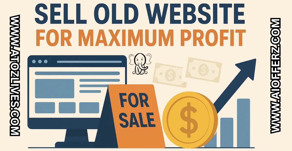 You are currently viewing How to Sell a 1-2 Year Old Website for Maximum Profit in 2025