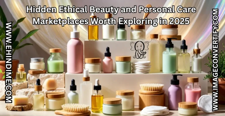 Hidden Ethical Beauty and Personal Care Marketplaces Worth Exploring in 2025