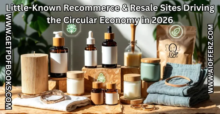 Little-Known Recommerce & Resale Sites Driving the Circular Economy in 2026