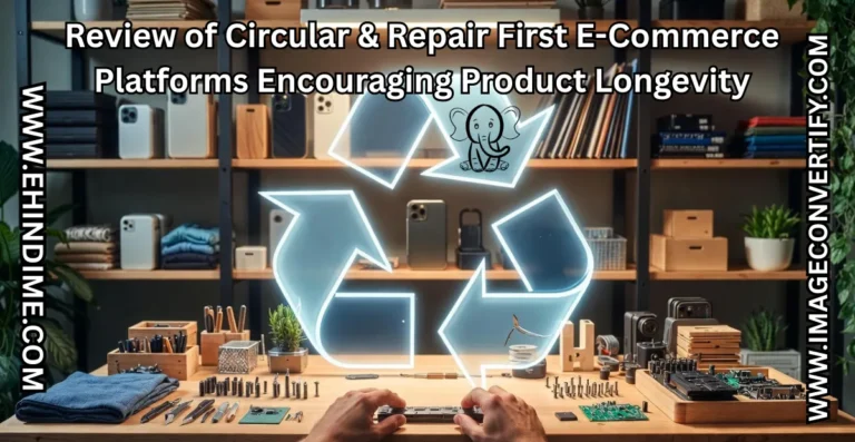 Review of Circular & Repair First E-Commerce Platforms Encouraging Product Longevity