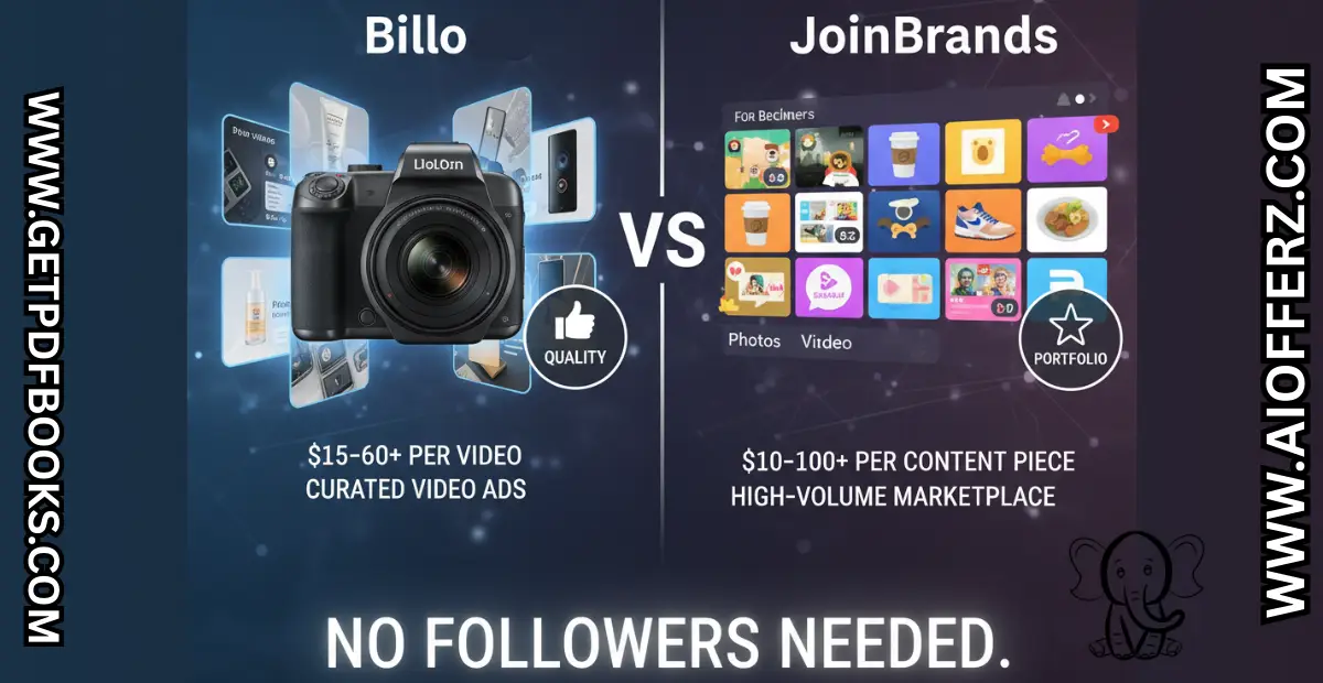 You are currently viewing Billo vs JoinBrands: Best UGC Platforms for Beginners with No Followers?