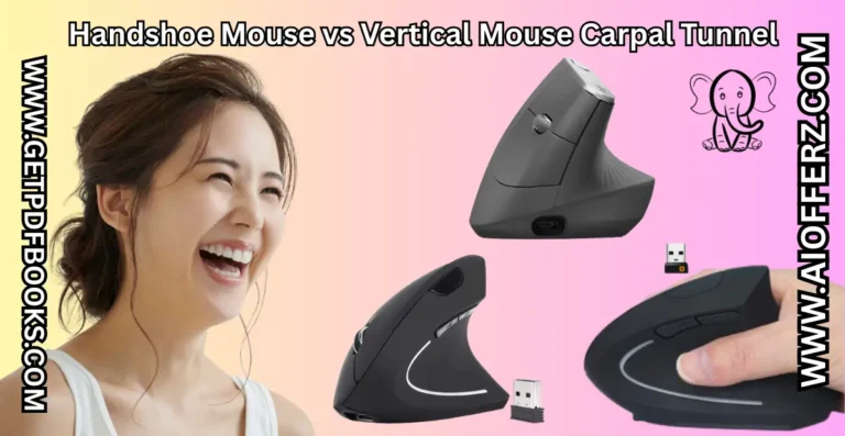 Handshoe Mouse vs Vertical Mouse Carpal Tunnel