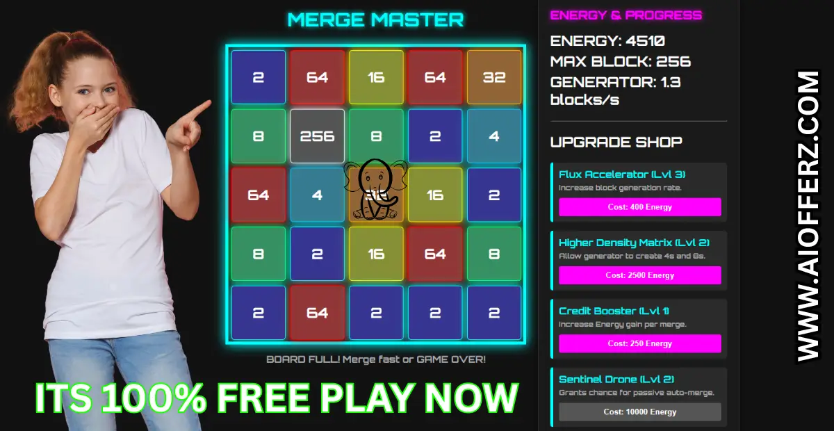 You are currently viewing Merge Master Online Game: The Infinite Glow | The Ultimate Strategy Guide & Full Walkthrough 2026