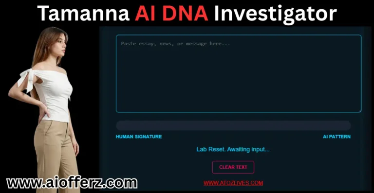 Tamanna AI DNA Investigator