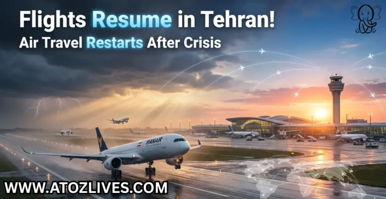 Iran Tehran Flights Resume