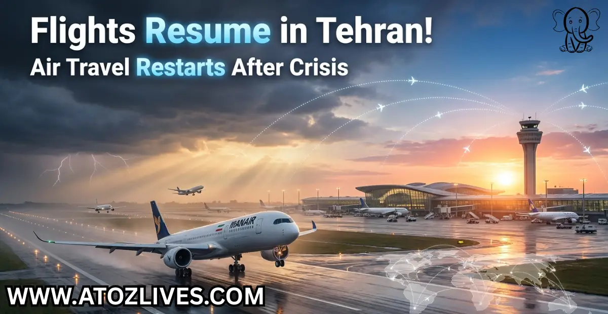 You are currently viewing Iran Restarts Commercial Flights From Tehran After Weeks of Disruption 24 April 2026  07:37