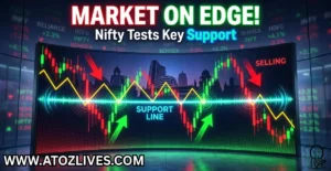 Read more about the article Markets Brace for Volatile Week as Nifty Faces Key Support Levels 23 April 2026  07:46