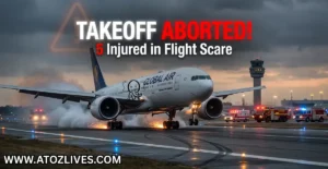 Read more about the article Swiss International Flight Aborts Takeoff in India, Five Injured 26 April 2026  04:10