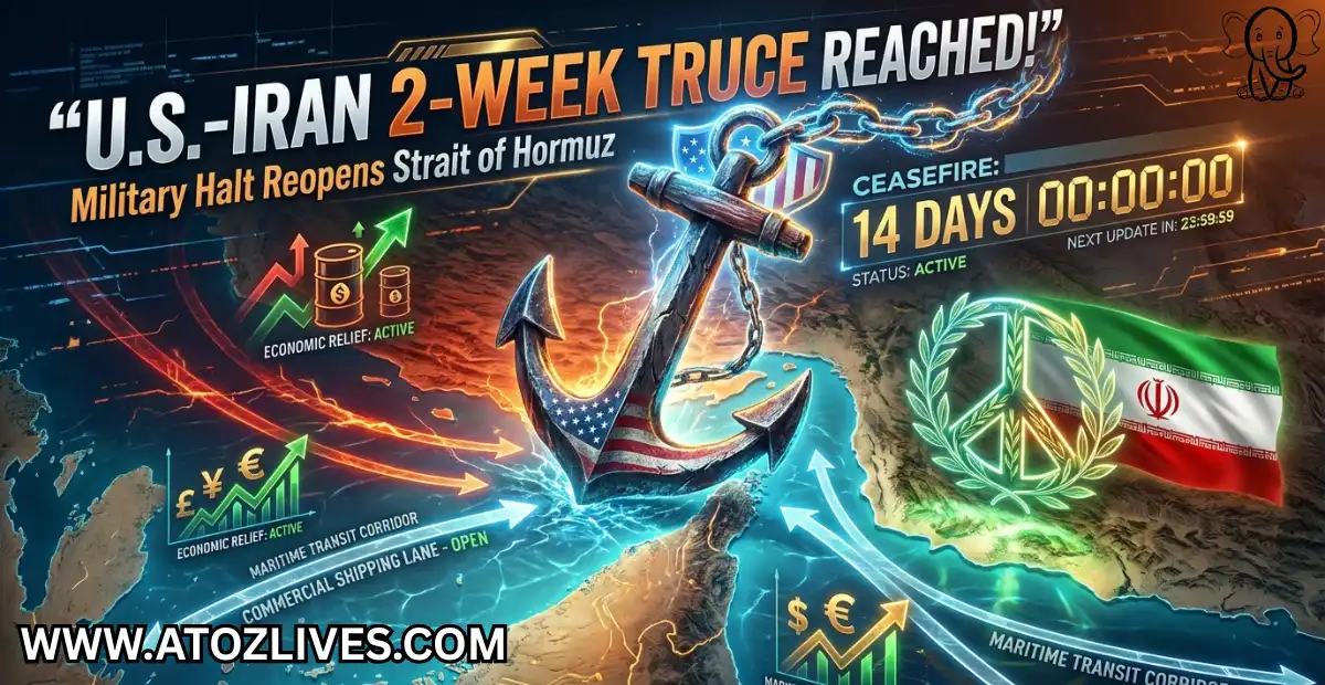 You are currently viewing U.S. and Iran Agree to Historic Two-Week Ceasefire to Ease Regional Tensions 08 April 2026  01:51