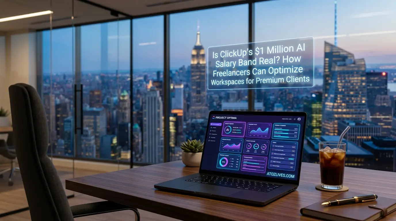 You are currently viewing Is ClickUp’s $1 Million AI Salary Band Real? How Freelancers Can Optimize Workspaces for Premium Clients