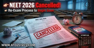 Read more about the article Uncertainty Grows After NEET-UG 2026 Cancellation, Re-Exam Process Likely Soon 12 May 2026