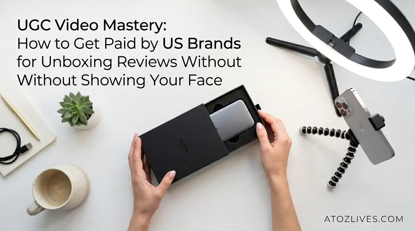 You are currently viewing UGC Video Mastery: How to Get Paid by US Brands for Unboxing Reviews Without Showing Your Face