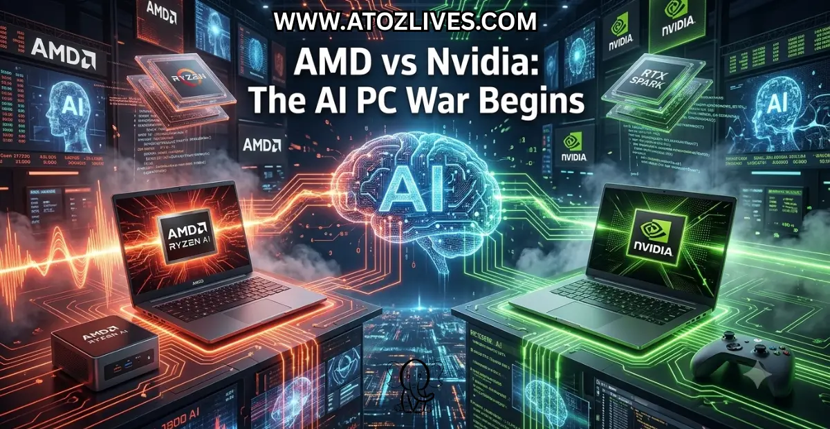 You are currently viewing AMD Confident as AI PC Competition Heats Up with Nvidia’s Entry