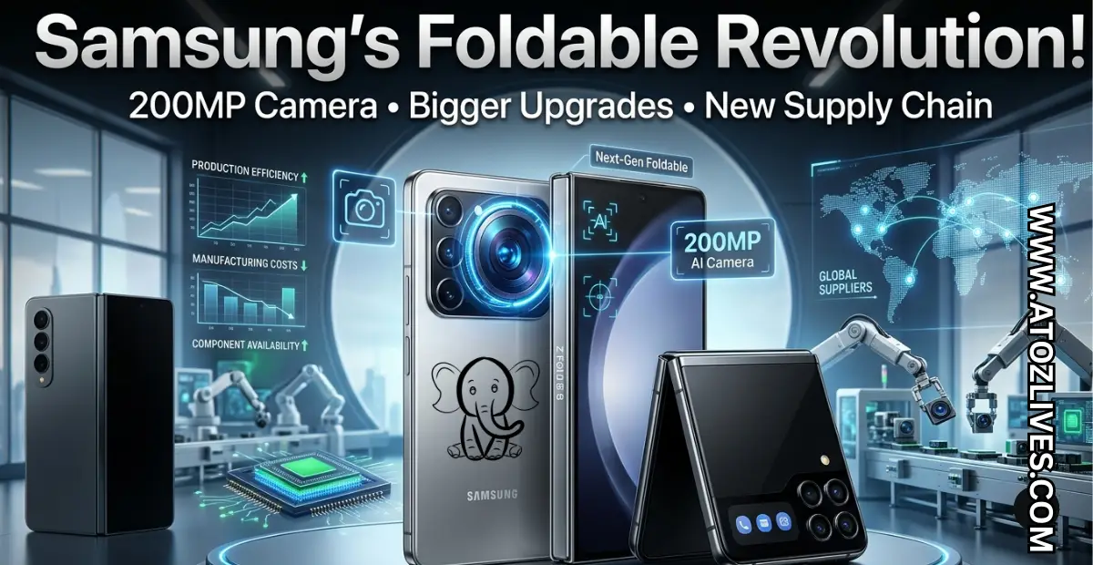 You are currently viewing Samsung Adds More Camera Suppliers for Galaxy Z Flip 8 and Z Fold 8 Series