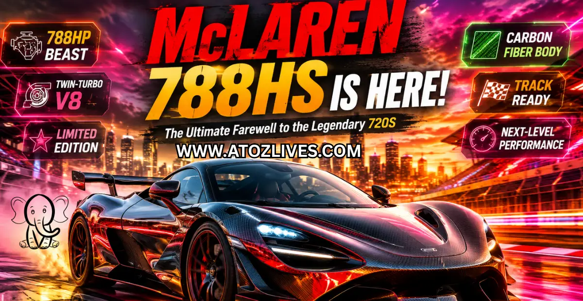 You are currently viewing McLaren 788HS Unveiled, Bids Farewell to 720S Series