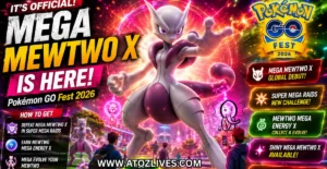 Read more about the article Mega Mewtwo X Makes Its Pokémon GO Debut During GO Fest 2026