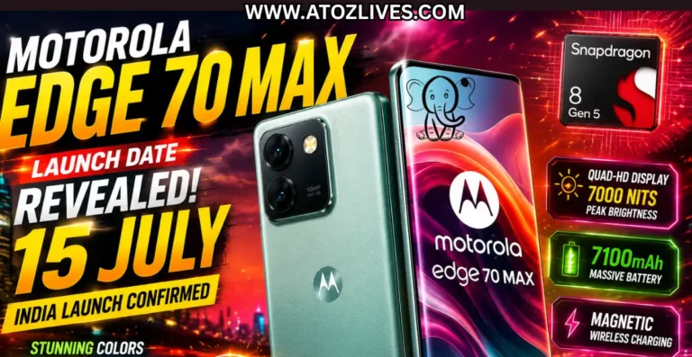 Motorola Edge 70 Max launch