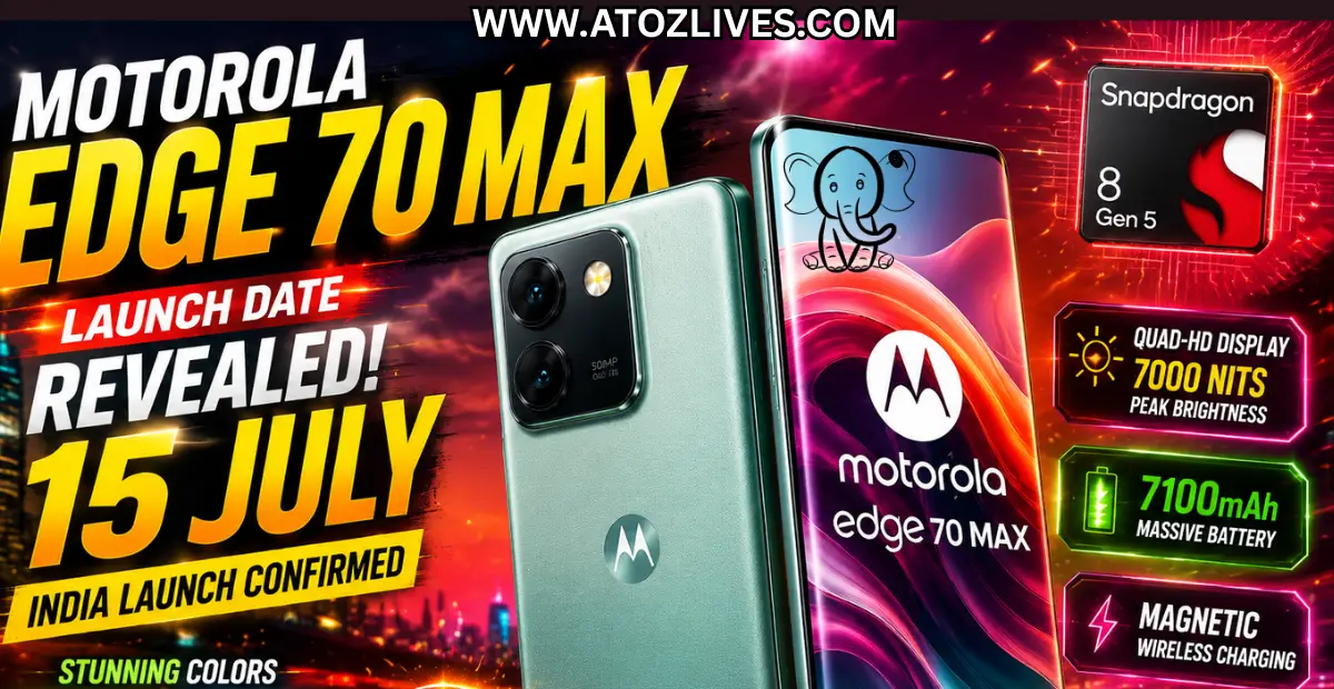 You are currently viewing Motorola Edge 70 Max Launch Date and Key Specs Revealed