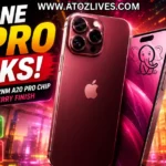 iPhone 18 Pro Leaks Hint at Bigger Battery, 2nm Chip and New Dark Cherry Finish