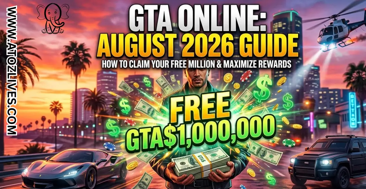 You are currently viewing How to Get Free $1 Million in GTA Online? Rockstar’s August 2026 Giveaway Explained