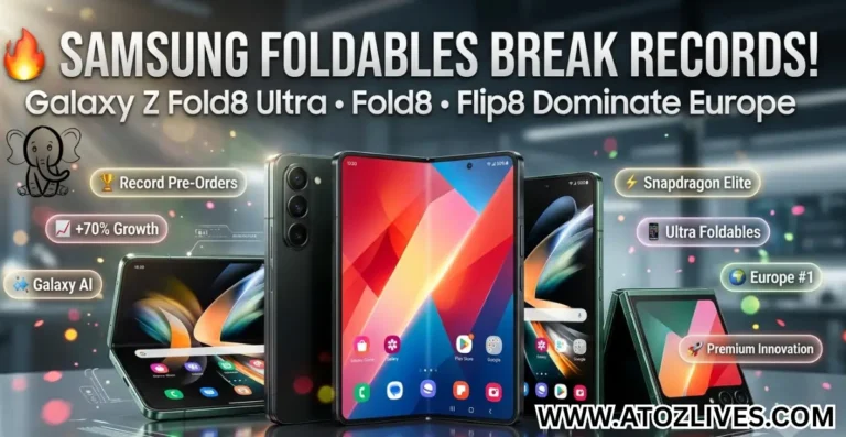Samsung Galaxy Z Fold8 Europe pre-orders