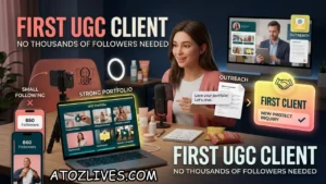 Read more about the article How to Get Your First UGC Client Without Having Thousands of Instagram Followers