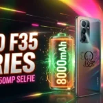 Oppo F35 and F35 Pro debut with 8,000mAh batteries and 50MP selfie cameras