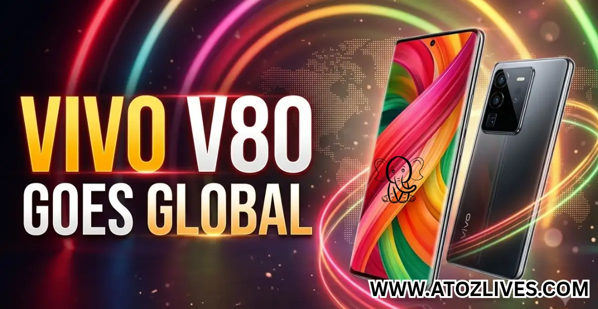You are currently viewing vivo V80 Goes Global: 144Hz AMOLED Display, 7,200mAh Battery and 50MP Cameras